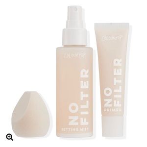 NIB! Colourpop 3 piece “No Filter” prime and set kit